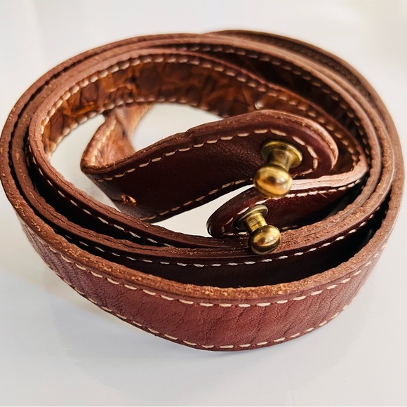 BRAHMIN Croc embossed leather multifunctional Shoulder/Crossbody/clutch bag - Picture 14 of 14